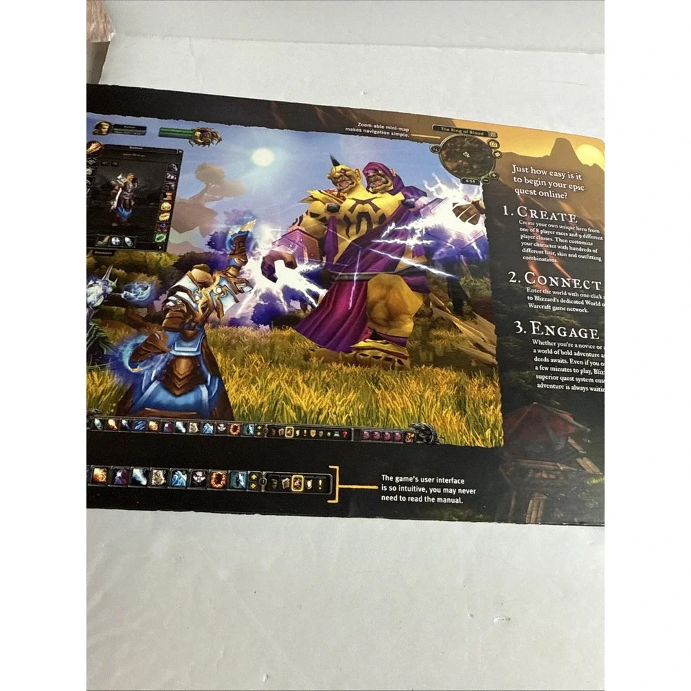 World of Warcraft: Battle Chest (Windows/Mac, 2007)‎ Complete Untested CDs